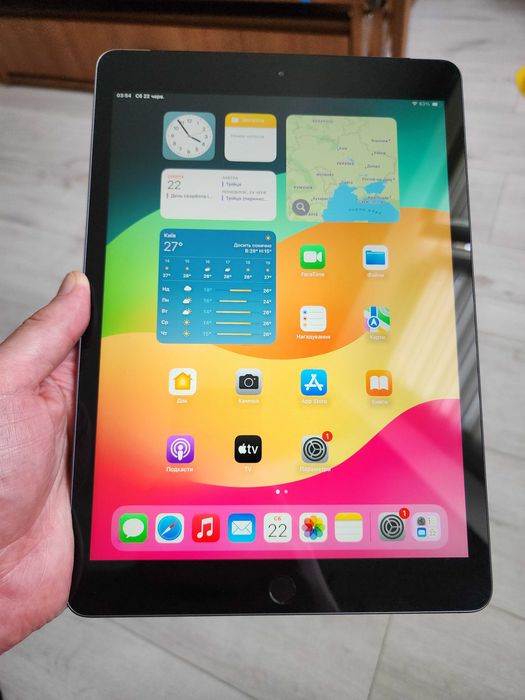 IPAD (7TH GEN.) 10.2’’, 128GB WI-FI+Cellular LTE, АКБ 100% 17цикл