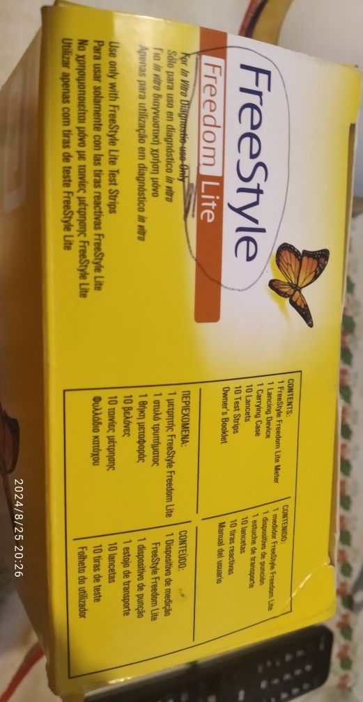 Sistema para monitorização de glicemia como novo