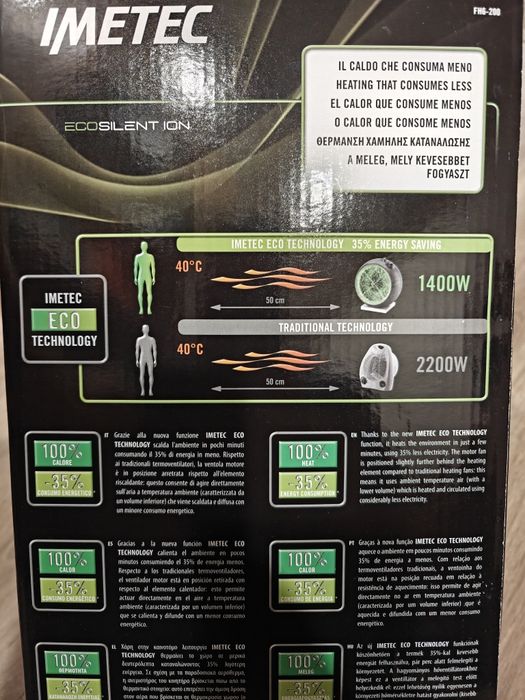 Termoventilador Imetec Silencioso