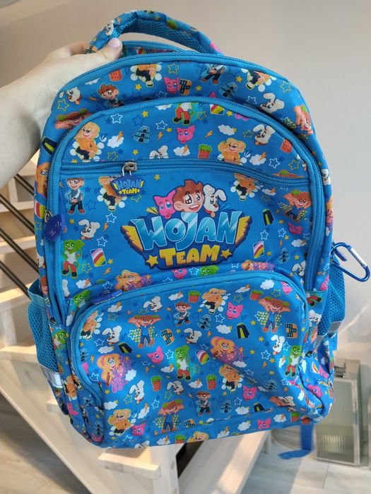 Plecak wojan niebieski szkolny