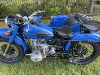 Ural  m72  dniepr  motocykl