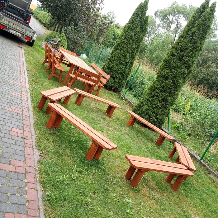 Meble ogrodowe stół 195x90