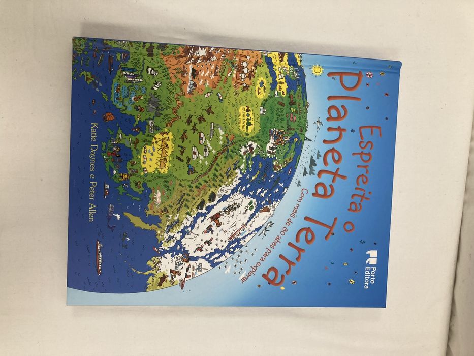 Livro Infantil Espreita O Planeta Terra
