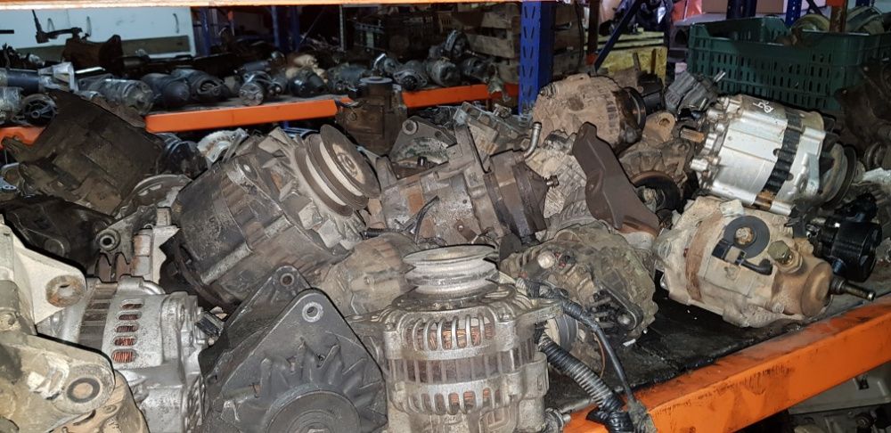 Alternadore motor arranque compressor ac