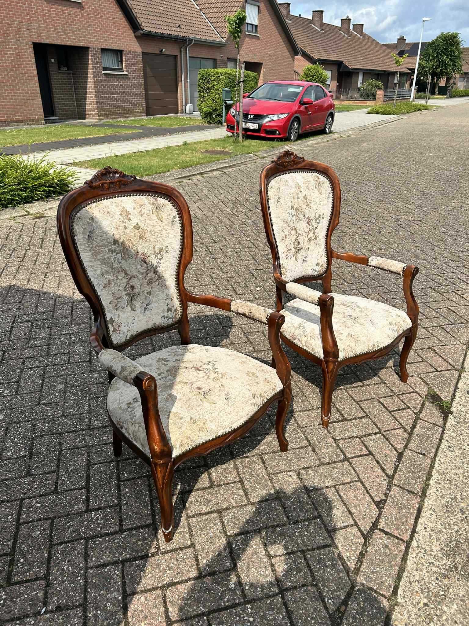 Piekne 2 Fotele styl ludwik XV!!! Tanio!!! 84