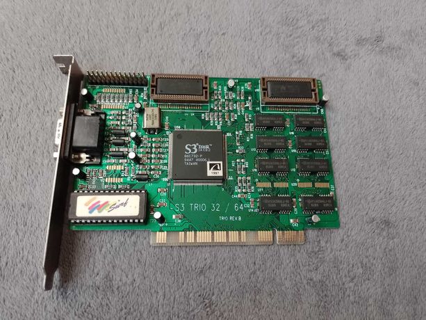 S3 trio 32 karta graficzna PCI 2 MB