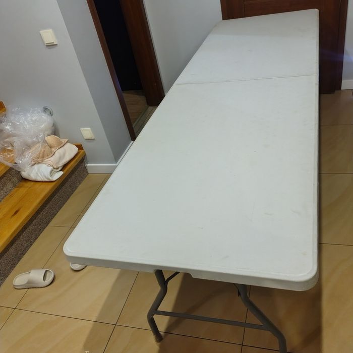 Stół kateringowy w super cenie polecam duży 240 cm na 74 cm składany