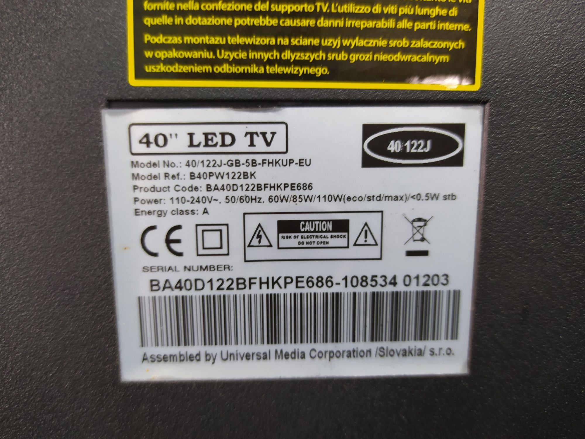 TV Blaukpunkt led
