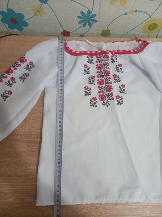 Вишиванка з юбкою для дівчинки!