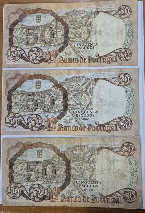 3 notas 50Esc. Rainha Santa Isabel - 28/02/1964