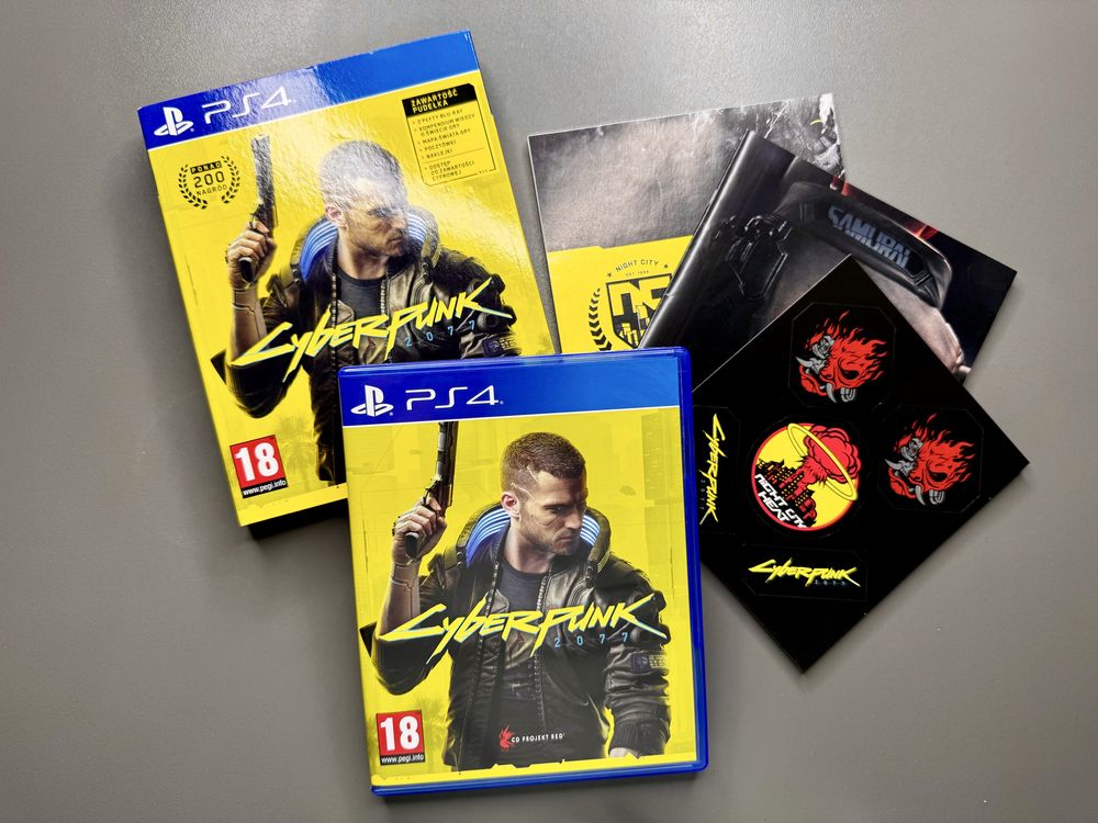 Gra “Cyberpunk” PS4