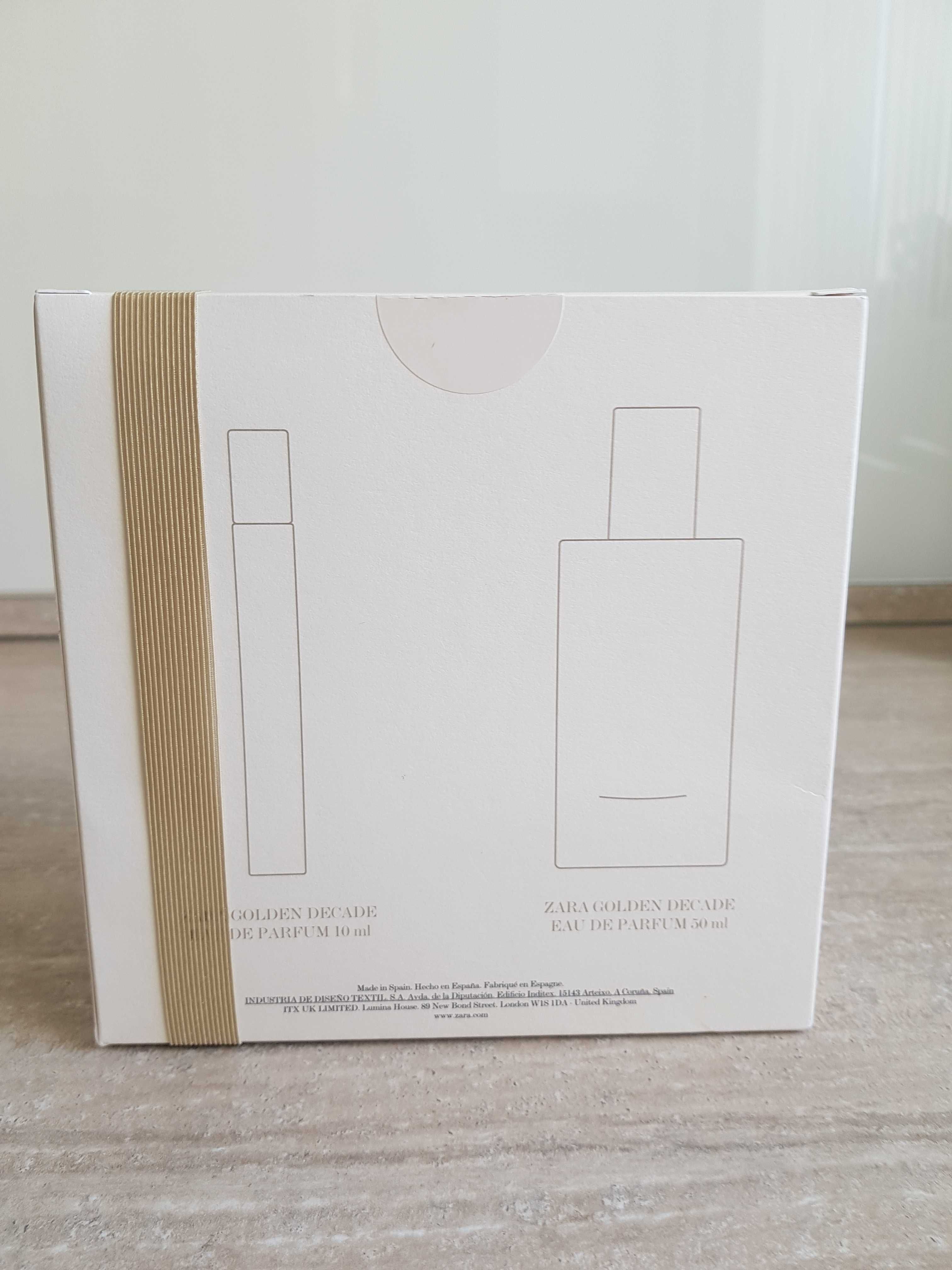Zara Golden Decade Zestaw edp 50ml+10ml