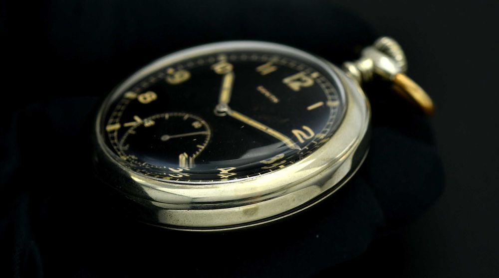 Zegarek vintage ZENITH DH Wehrmacht - Mechaniczny - Wojskowy WW2 1944