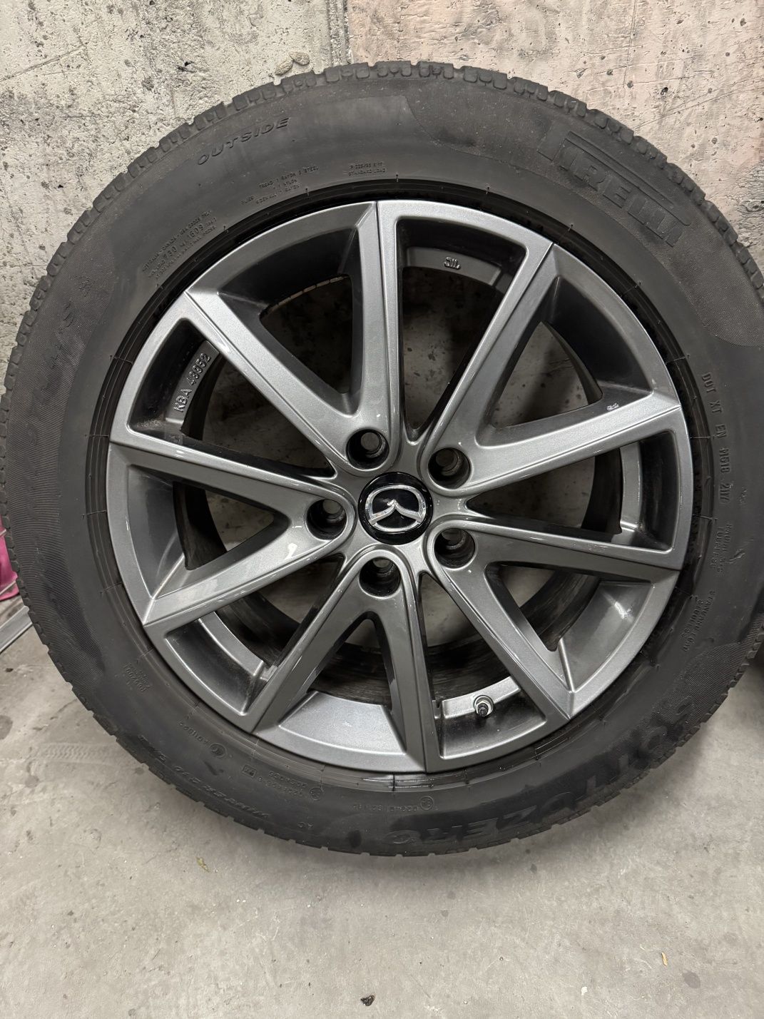 Koła Mazda 6, 3, CX-5 felgi 17 Cali czujniki TPMS  zimowe 225/45R17