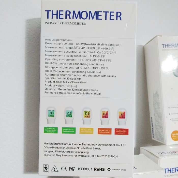 Termómetro Digital GP-300 para medição da temperatura