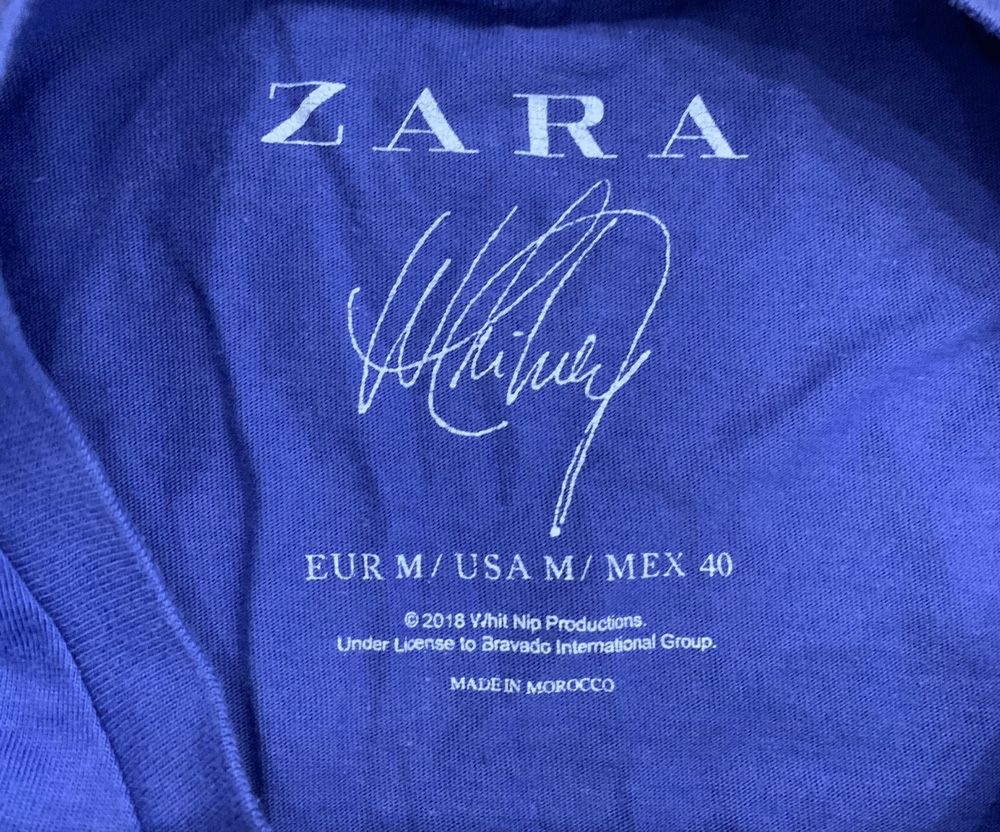 Крутая, стильная, модная брендовая мужская футболка ZARA оригинал