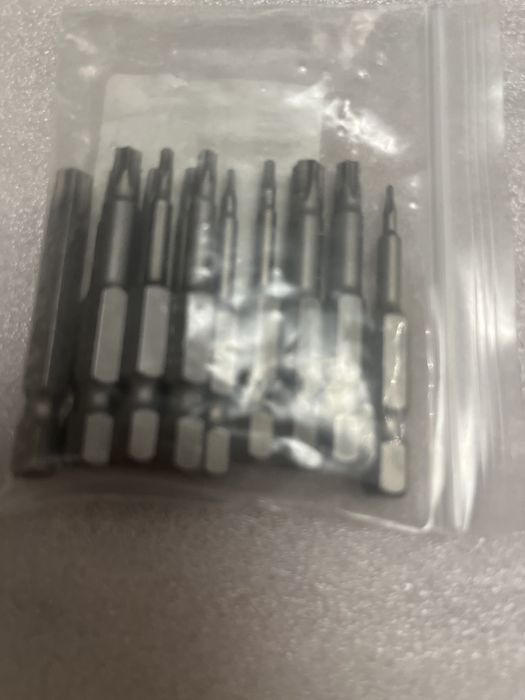 Насадки на гайковерт TORX з отвором 12 шт.