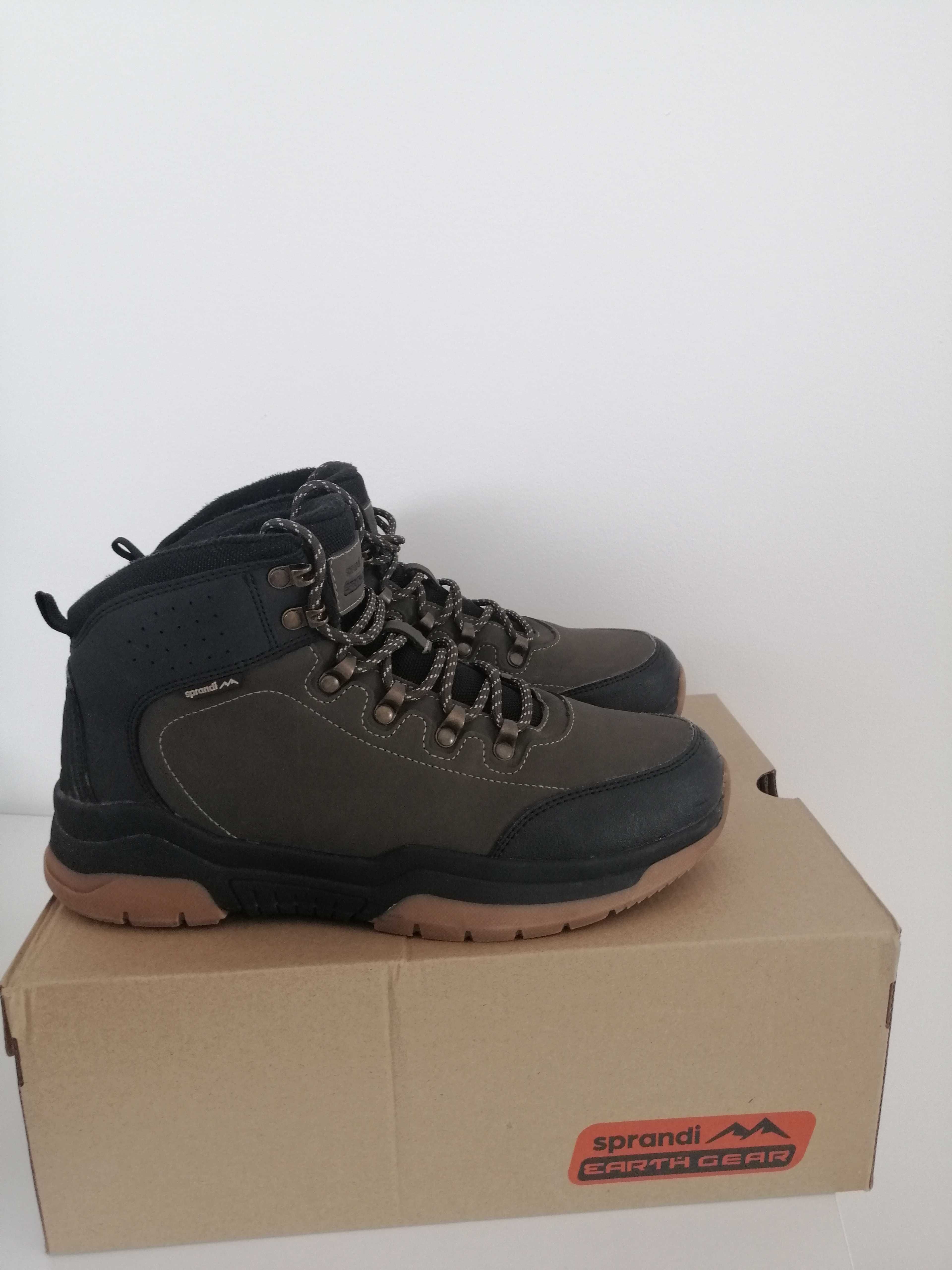 Buty zimowe SPRANDI EARTH GEAR khaki rozm.41