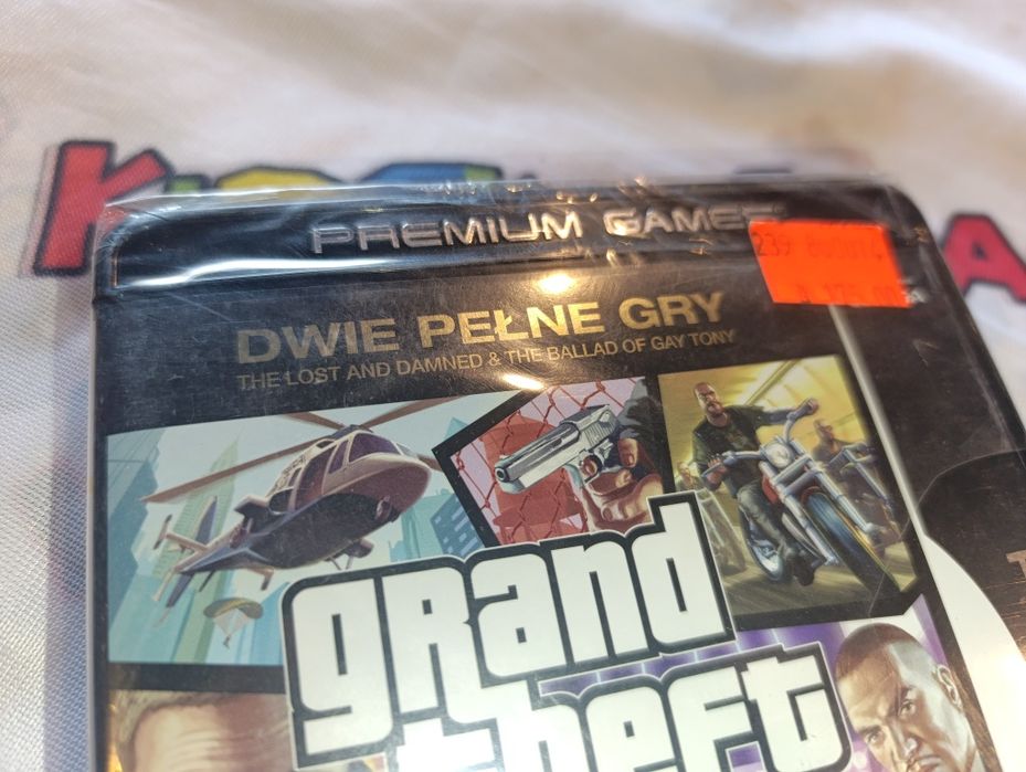 GTA Episodes From Liberty City PC nowa po polsku rzadkość