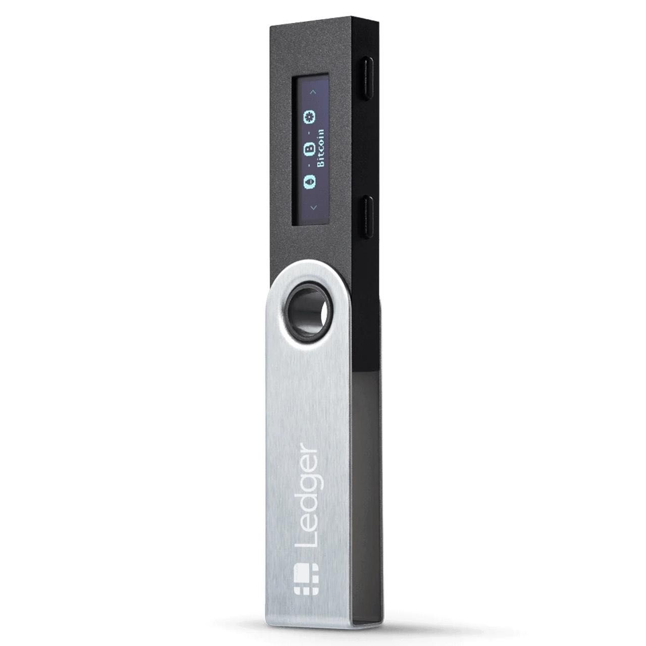 Portfel sprzętowy do kryptowalut Ledger Nano S Black