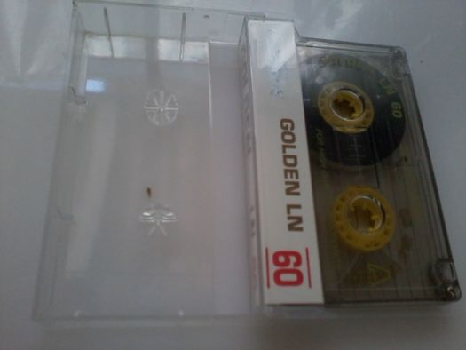 Аудиокассета "Golden LN-60", в отличном состоянии, очень редкая.