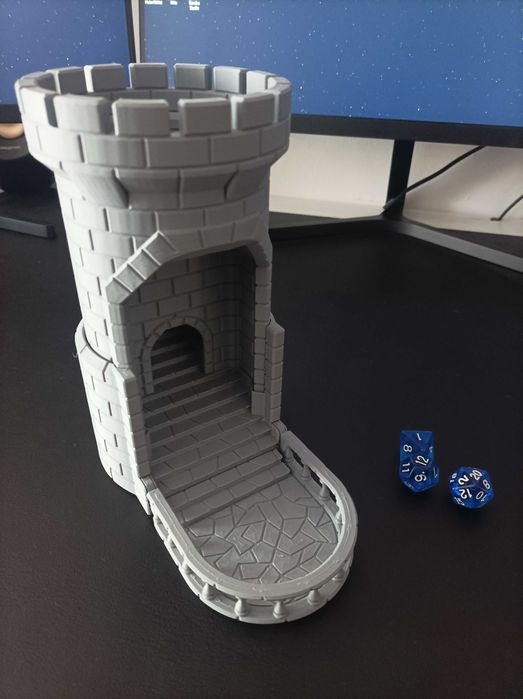 Medieval Dice Tower Re-roller