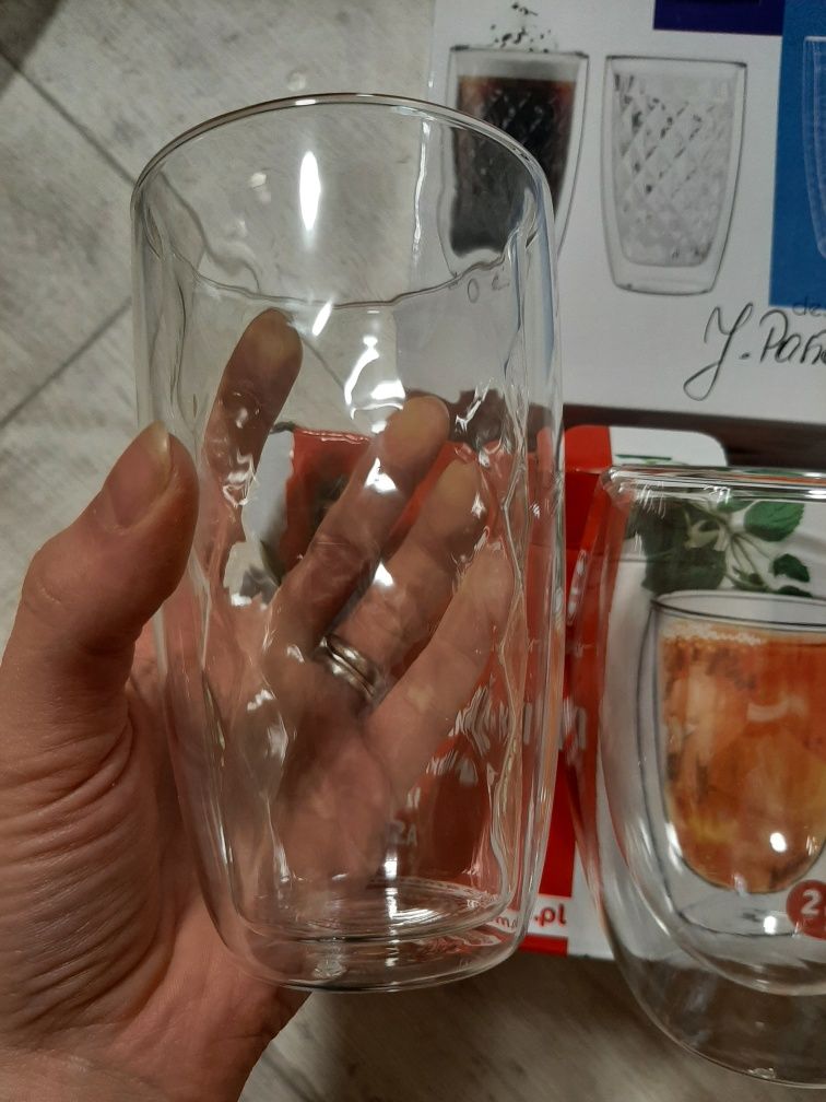 Склянка з подвійним дном стакан с двойним дном набор набір