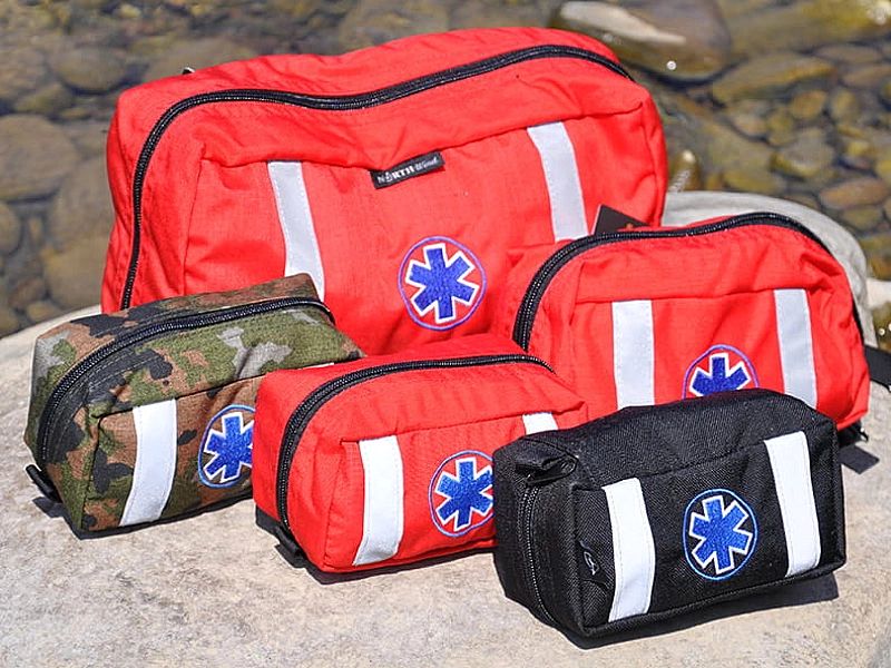 Apteczka osobista AOD Cordura NorthWind odblaskowa - czarna