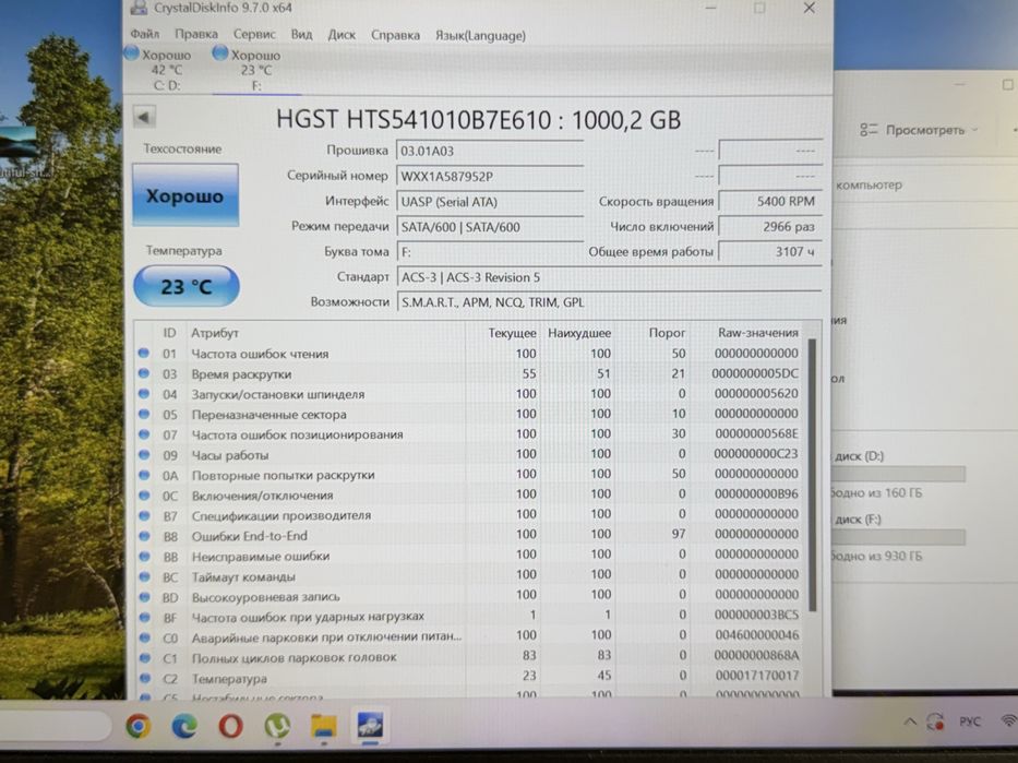 Жорсткі диски HDD 1TB для ноутбуків та ПК — в робочому стані