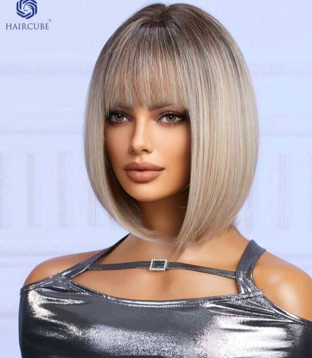 Sprzedam perukę bob blond  ombre