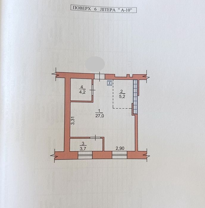 Квартира, 1 кімната, ЖК Основа, поверх 6, Е-Оселя
