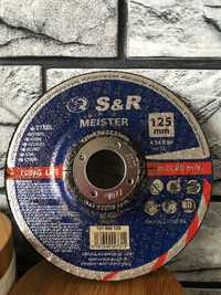 Круг зачисний S&R Meister A 24 R BF, Ø125 × 6,0 × 22,23мм