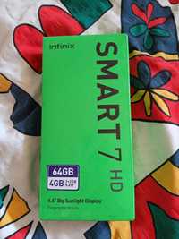 Infinix Smart 7 HD , nowy, nieużywany.paragon zakupu.czarny