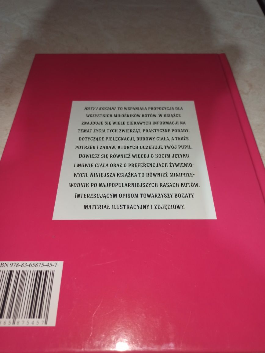 Książka dla dzieci "Koty i Kociaki"