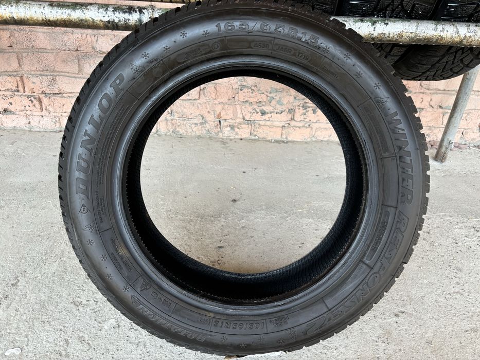 Комплект Різношироких шин 165/65R15 185/60R15 Dunlop