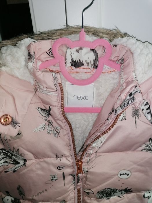Kurtka zimowa dla dziewczynki Next #next #kurtka #kurtkazimowa