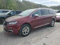 Chrysler Pacifica Chrysler Pacifica 2021 , brązowe wnętrze