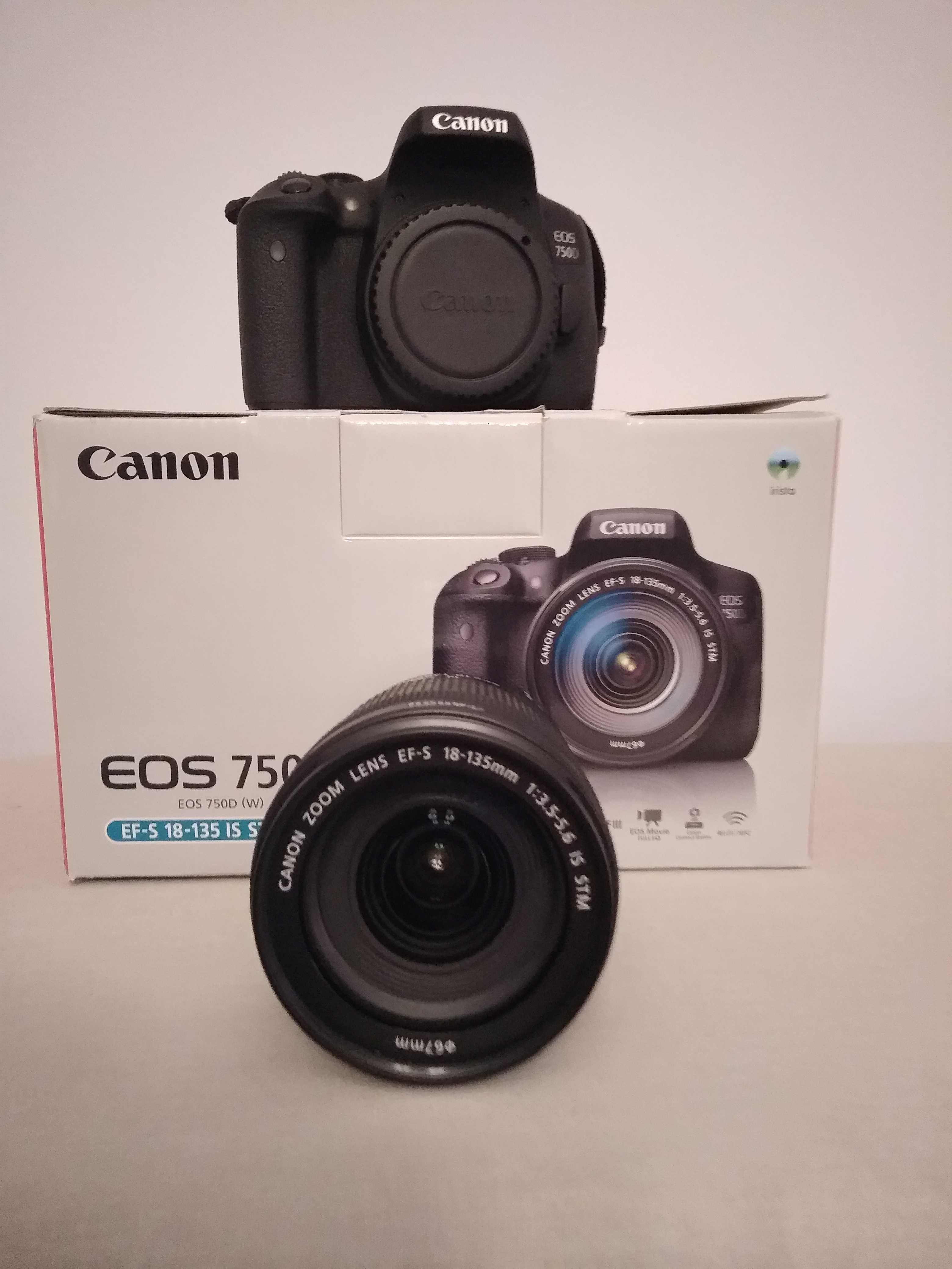 Canon EOS 750D + EFS 18-135mm