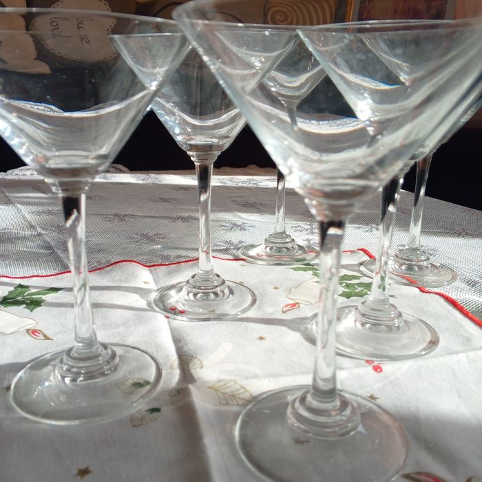 Набір бокалів  фужери для мартіні