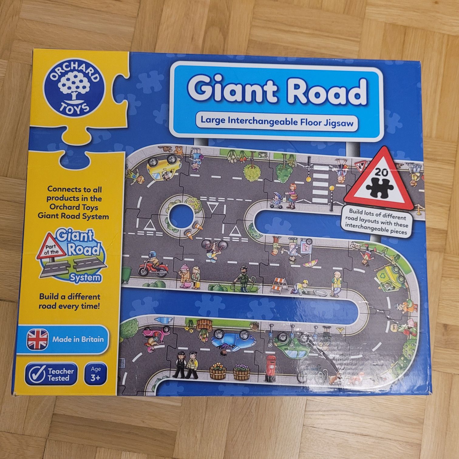 Orchard Toys Giant Road ulica droga puzzle obserwacyjne