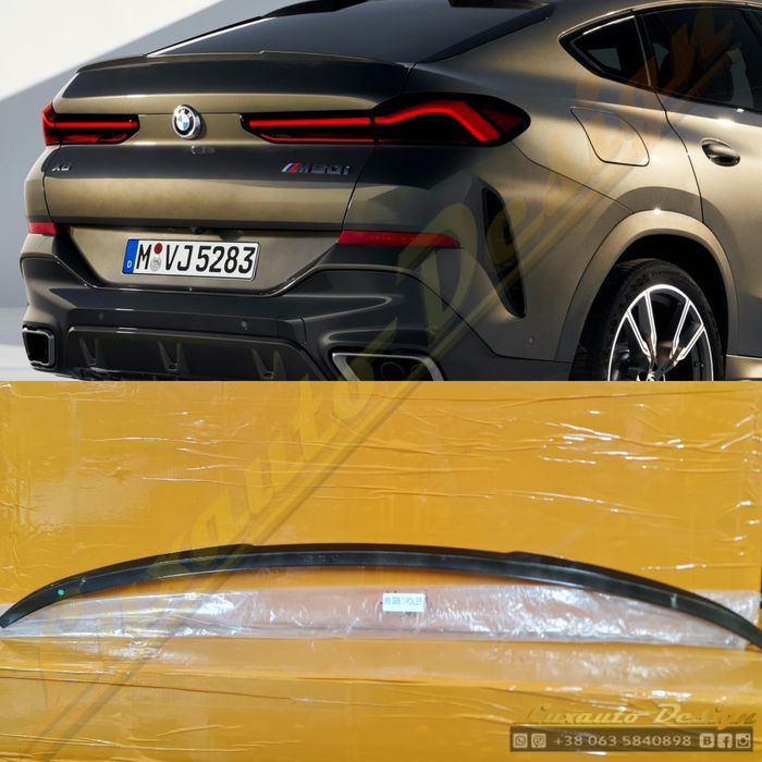 Спойлера для BMW X1 X3 X4 X5 X6 F48 F25 G01 G02 G05 G06 
F48 F25 G01 G