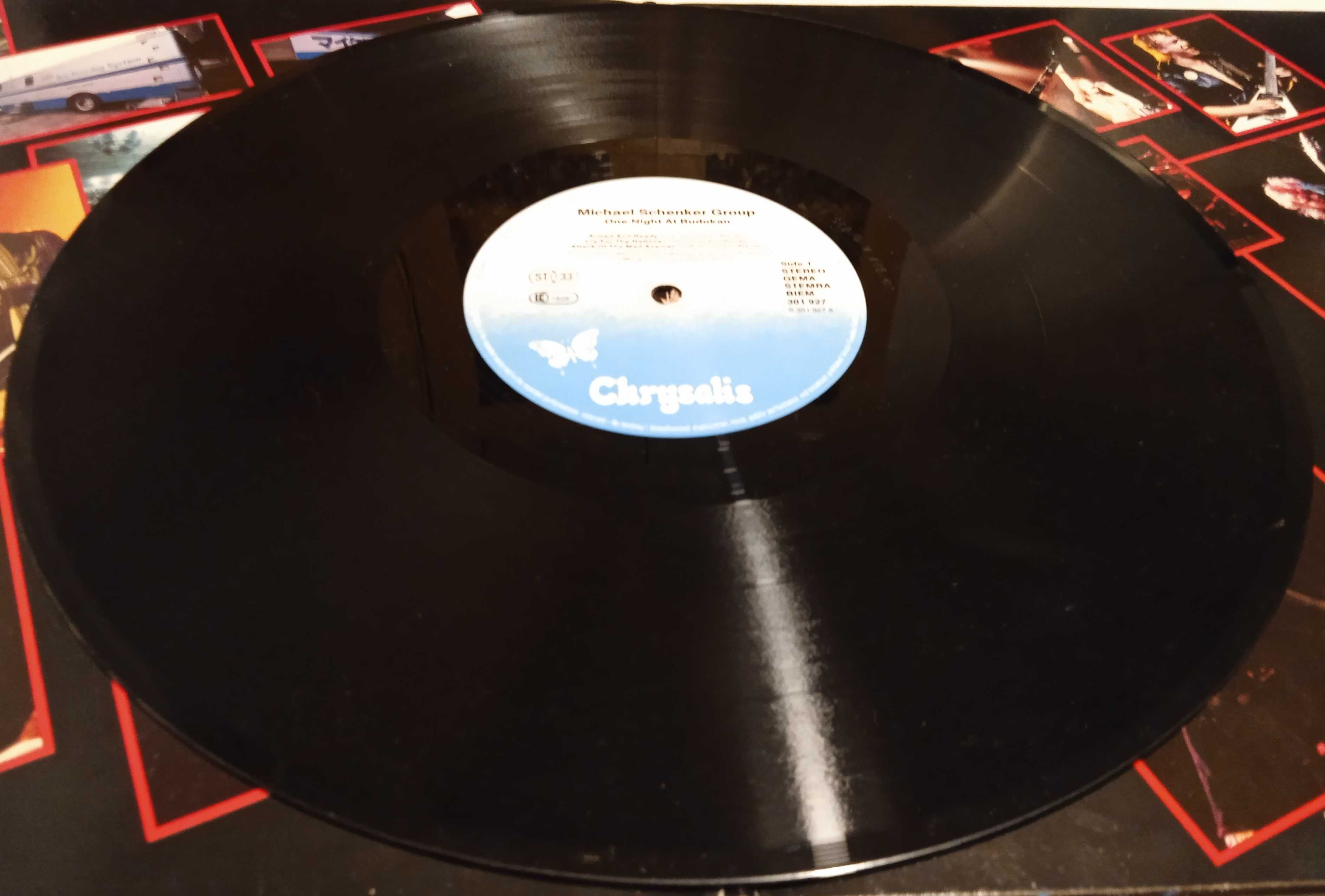 The Michael Schenker Group ‎– One Night At Budokan, 2 × Vinyl