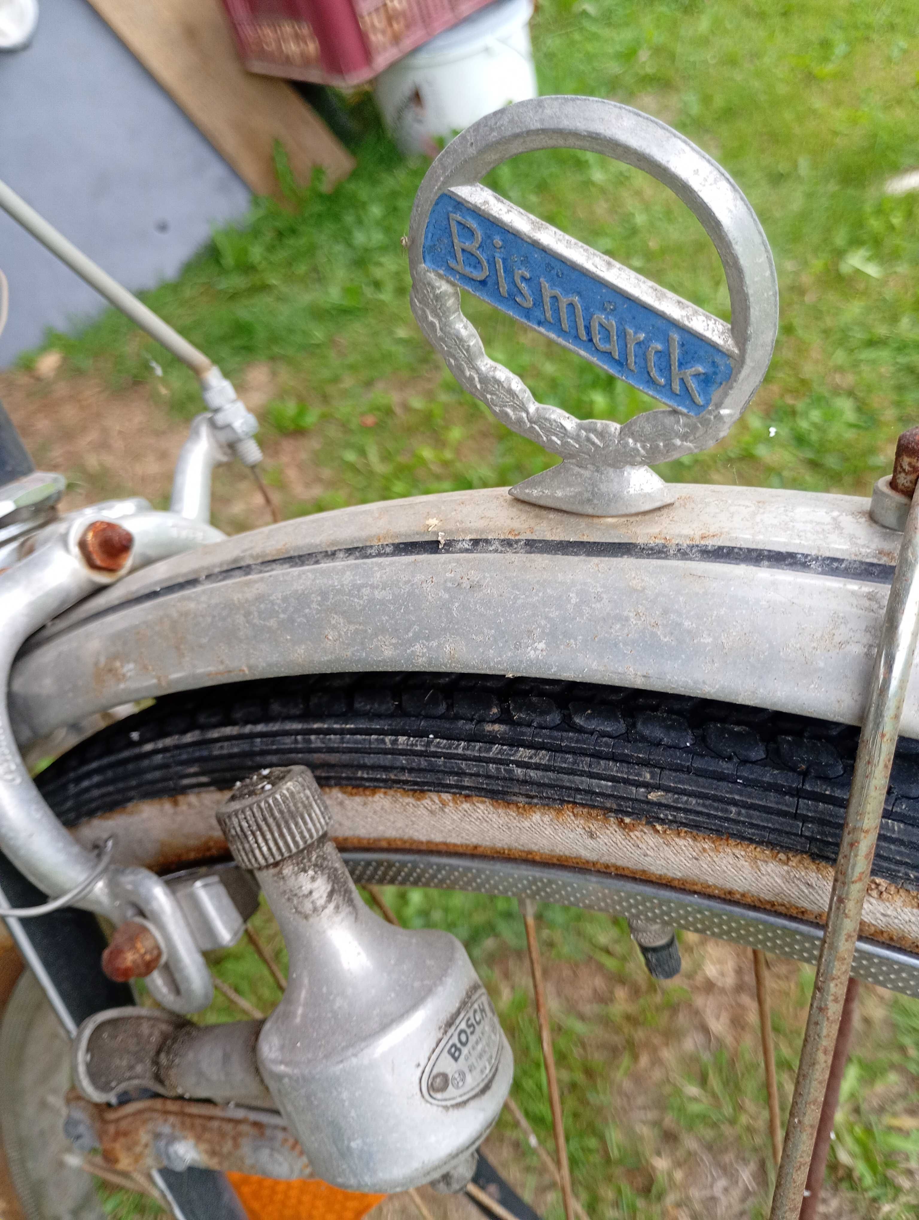 Stary rower Bismarck vintage