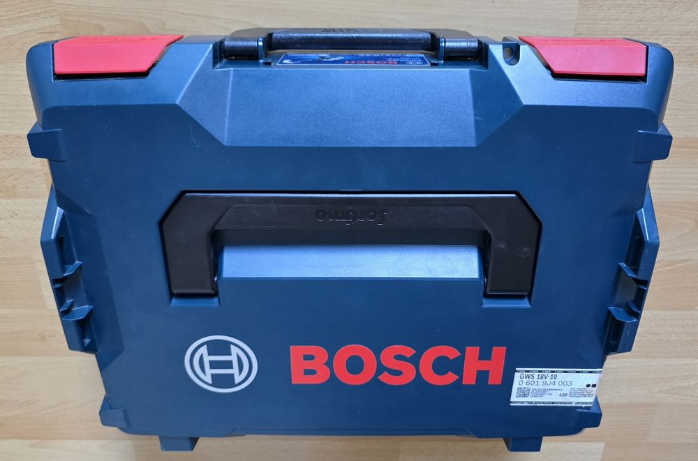 BOSCH GWS 18V-10 Szlifierka Kątowa Flex Diax 2xAku5.0Ah Ładowarka NOWA
