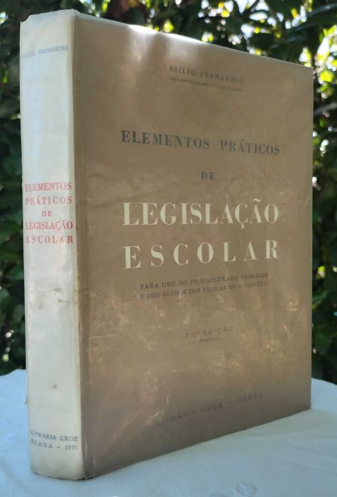 Elementos Práticos de Legislação Escolar (Abílio Fernandes)