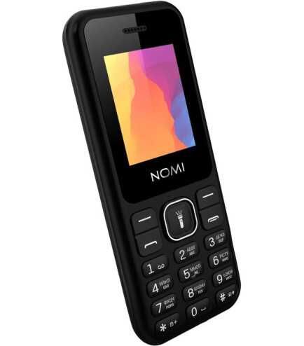 Телефон кнопочний Nomi i1880 Black колір чорний коробка документи