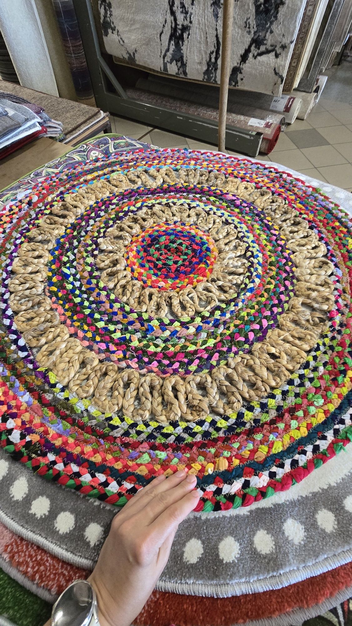Dywan ręcznie tkany 85cm