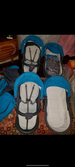 Коляска (візочок)для двійні, для двойни, близ)Tako Omega Duo 3