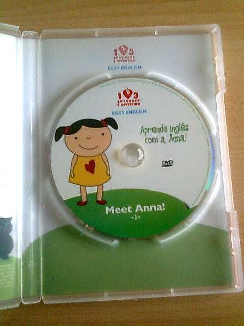 DVD infantil Aprende Inglês com a Anna!