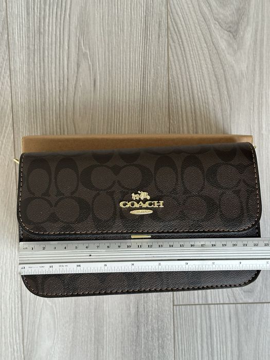 Сумка женская Coach /Коуч коричневая.